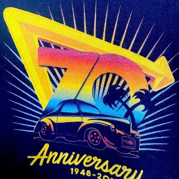 70th anniversary in and out graphic tee, extra large - Picture 1 of 5